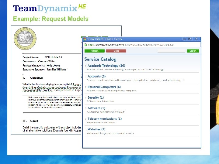 Example: Request Models 