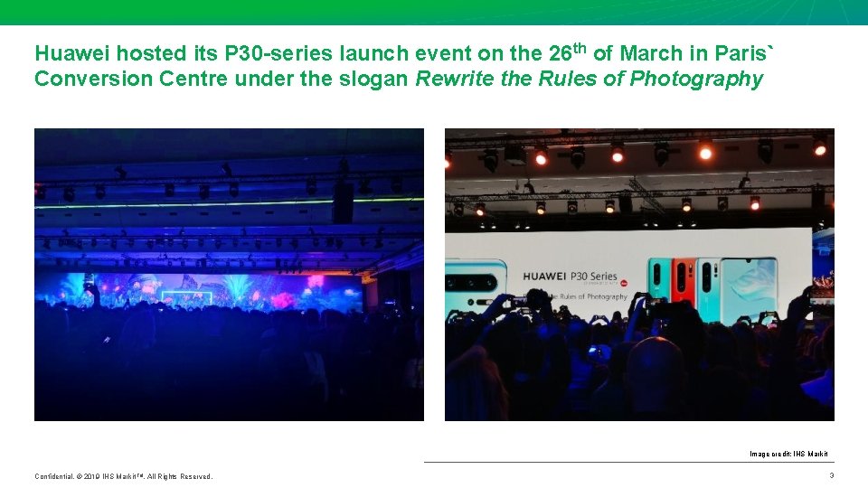 Huawei hosted its P 30 -series launch event on the 26 th of March