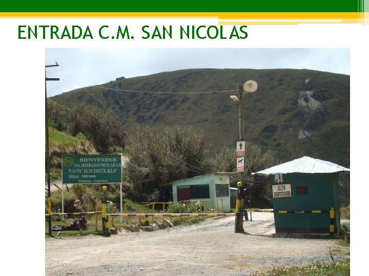 ENTRADA C. M. SAN NICOLAS 