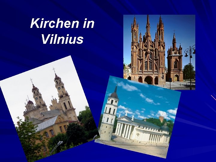 Kirchen in Vilnius 