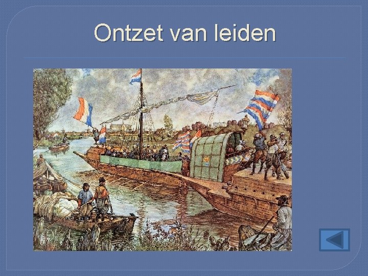 Ontzet van leiden 