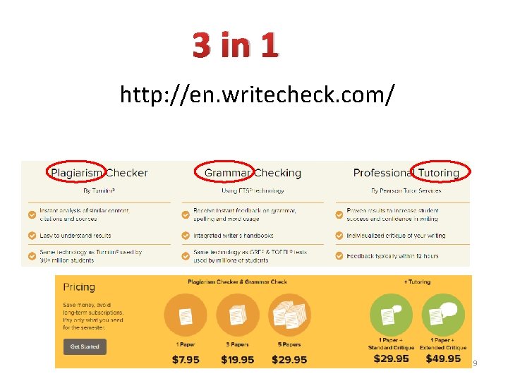 3 in 1 http: //en. writecheck. com/ 9 