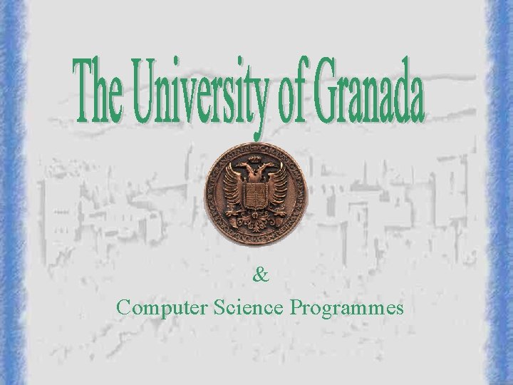 & Computer Science Programmes & Computer Science Programmes