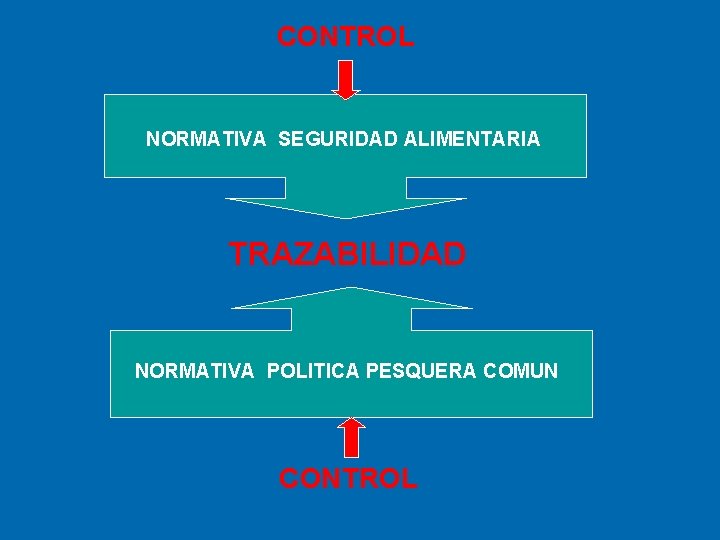 CONTROL NORMATIVA SEGURIDAD ALIMENTARIA TRAZABILIDAD NORMATIVA POLITICA PESQUERA COMUN CONTROL 