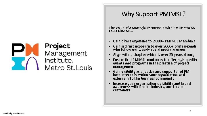 Why Support PMIMSL? The Value of a Strategic Partnership with PMI Metro St. Louis