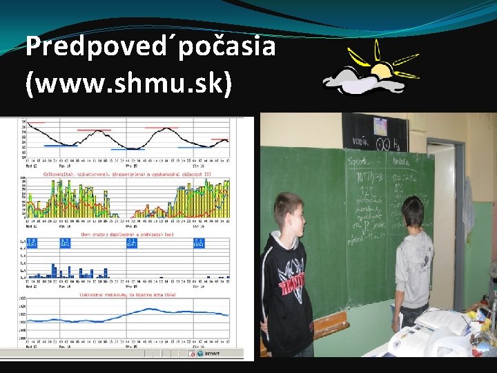 Predpoved´počasia (www. shmu. sk) 