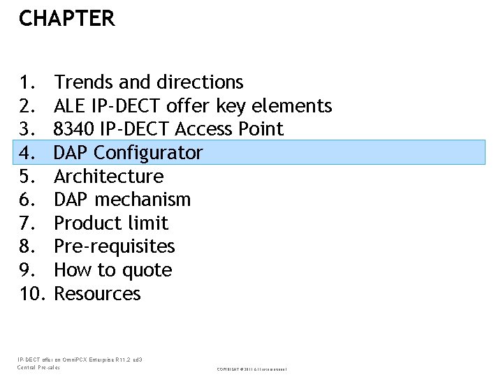 CHAPTER 1. 2. 3. 4. 5. 6. 7. 8. 9. 10. Trends and directions