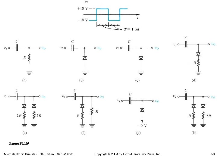 Figure P 3. 105 Microelectronic Circuits - Fifth Edition Sedra/Smith Copyright 2004 by Oxford