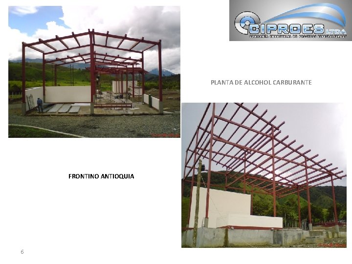 PLANTA DE ALCOHOL CARBURANTE FRONTINO ANTIOQUIA 6 