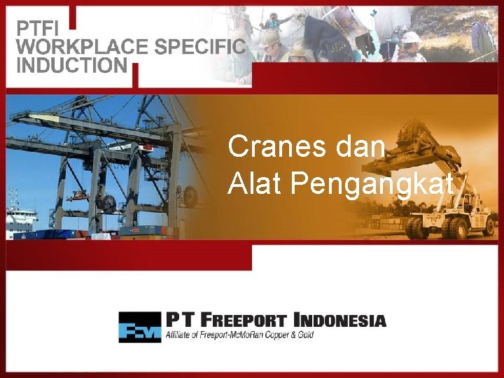 Cranes dan Alat Pengangkat 