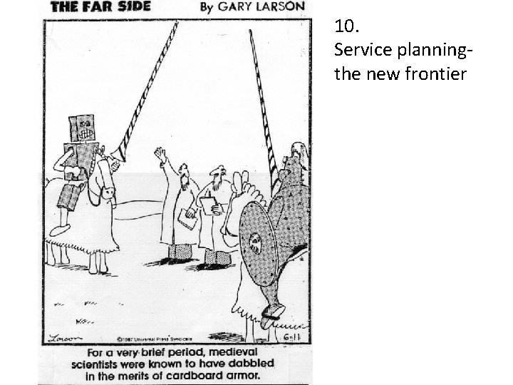 10. Service planningthe new frontier 