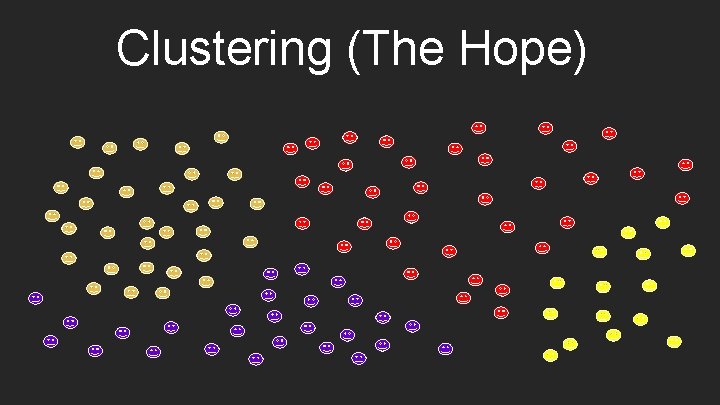 Clustering (The Hope) 