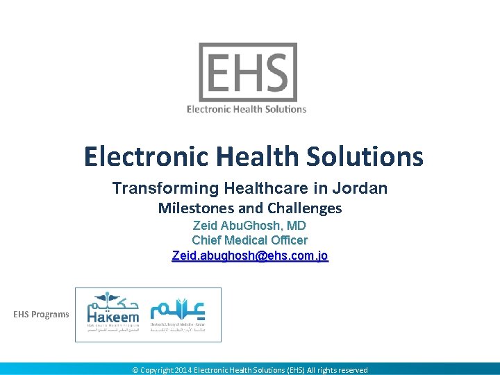 Electronic Health Solutions Transforming Healthcare in Jordan Milestones