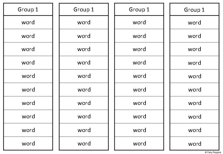 Group 1 word word word word word word word word word word 