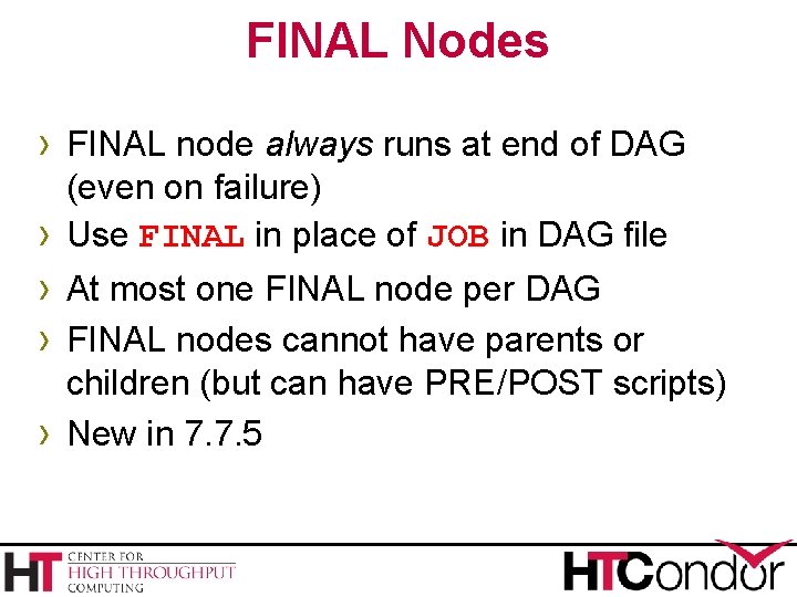 FINAL Nodes › FINAL node always runs at end of DAG (even on failure)