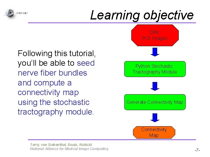Learning objective DWI, ROI Images Following this tutorial, you’ll be able to seed nerve
