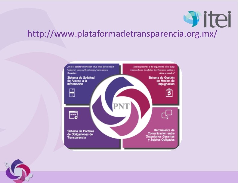 http: //www. plataformadetransparencia. org. mx/ 