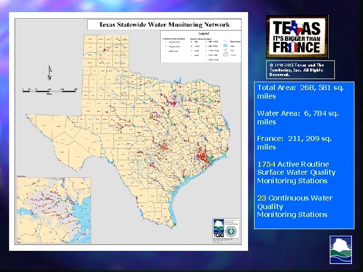 © 1998 -2005 Texas and The Territories, Inc. All Rights Reserved. Total Area: 268,
