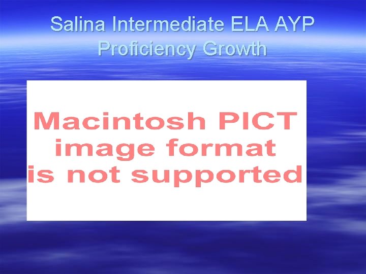 Salina Intermediate ELA AYP Proficiency Growth 