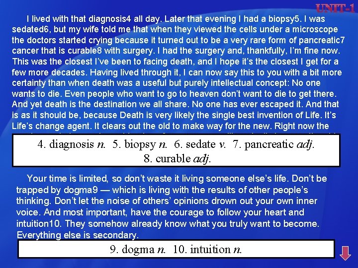 I lived with that diagnosis 4 all day. Later that evening I had a I lived with that diagnosis 4 all day. Later that evening I had a