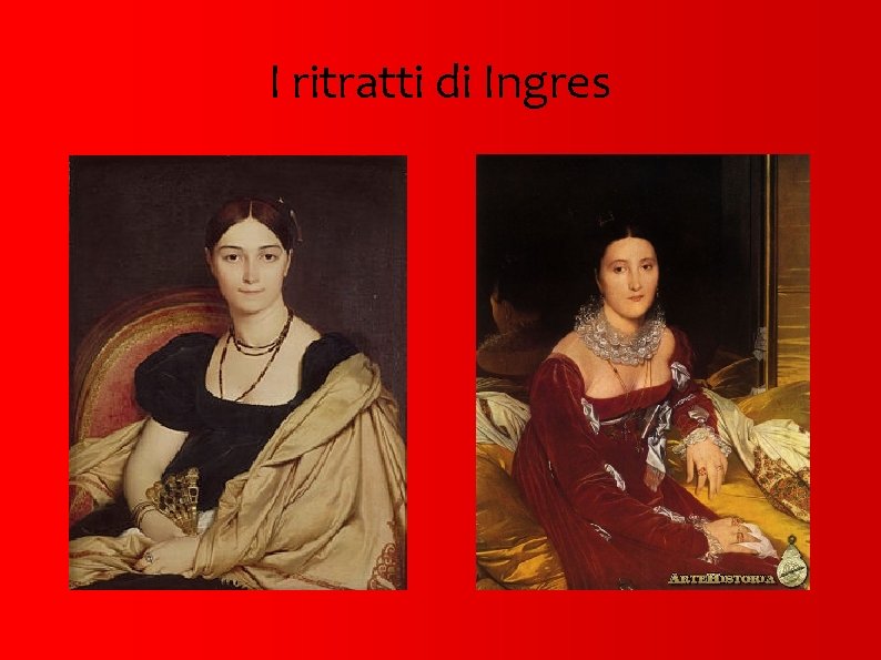 I ritratti di Ingres 