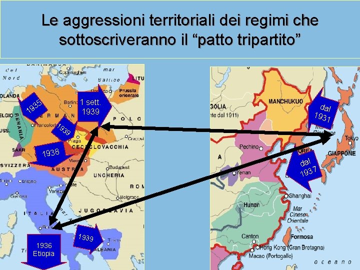 Le aggressioni territoriali dei regimi che sottoscriveranno il “patto tripartito” 1 sett. 1939 5