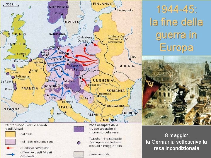 1944 -45: la fine della guerra in Europa • 25 agosto 1944: gli alleati