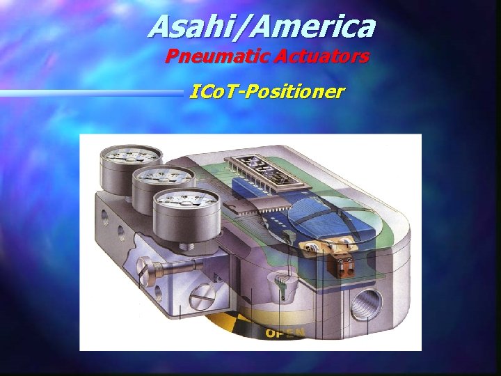 Asahi/America Pneumatic Actuators ICo. T-Positioner 