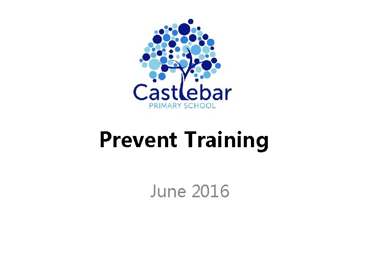 Prevent Training June 2016 