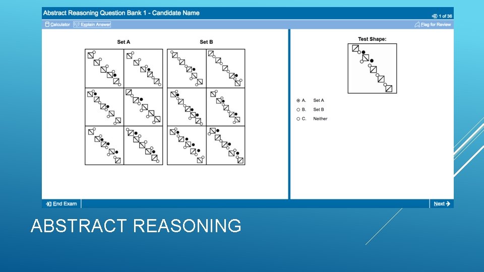 ABSTRACT REASONING 