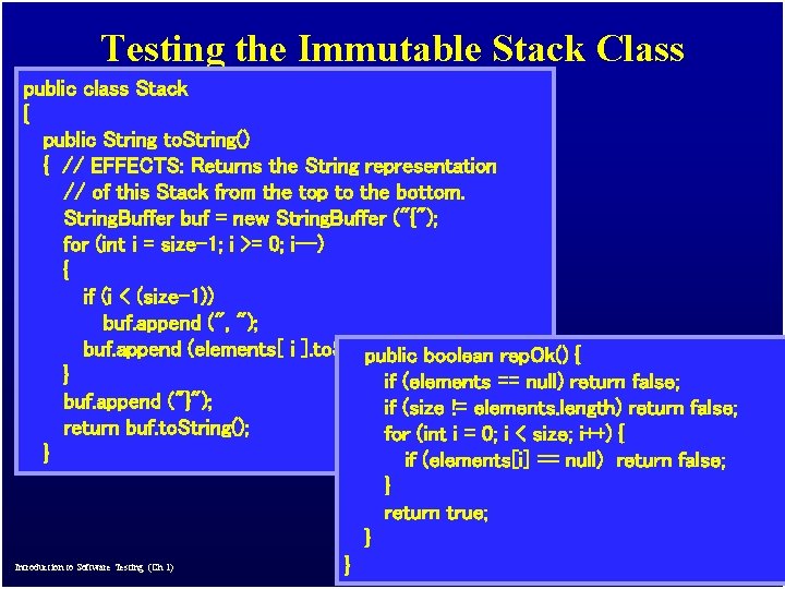 JUnit Automated Software Testing Framework Paul Ammann Jeff