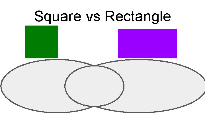 Square vs Rectangle 