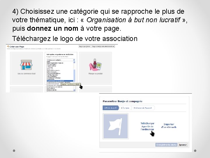 4) Choisissez une catégorie qui se rapproche le plus de votre thématique, ici :