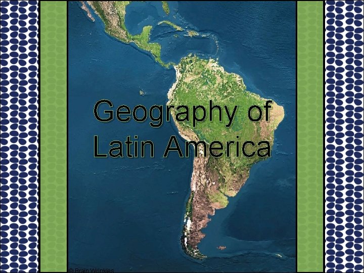 Geography of Latin America 