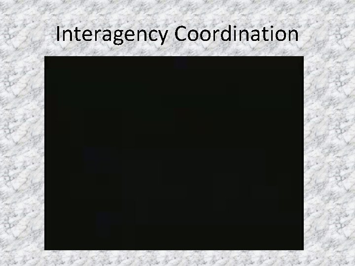 Interagency Coordination 