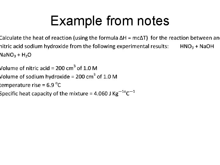 Example from notes 