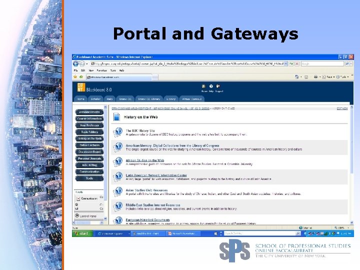 Portal and Gateways 