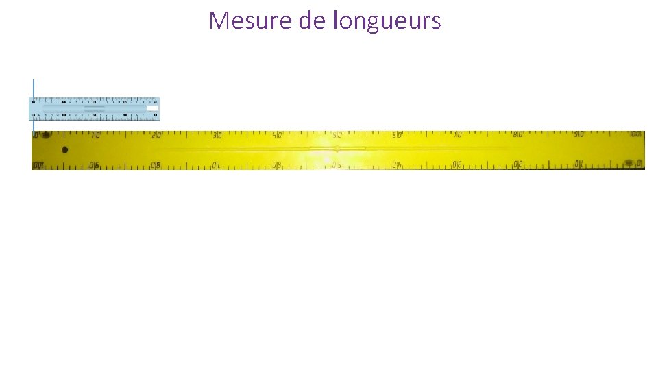 Mesure de longueurs 