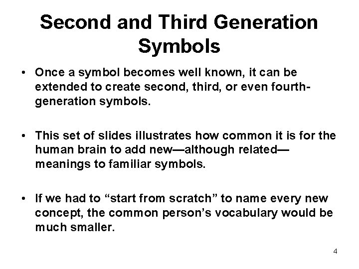 Vocabulary Making Symbols from Symbols By Alleen Pace