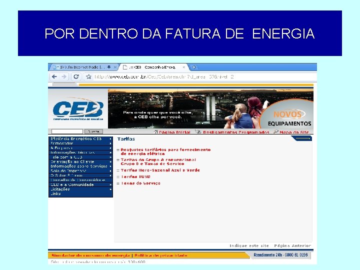 POR DENTRO DA FATURA DE ENERGIA 