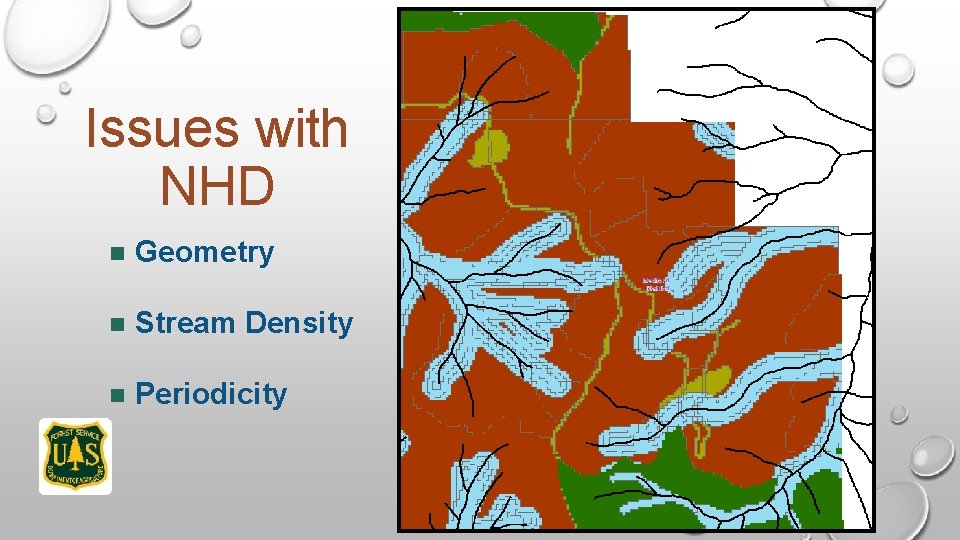 Issues with NHD Geometry Stream Density Periodicity 