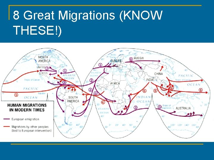 8 Great Migrations (KNOW THESE!) 