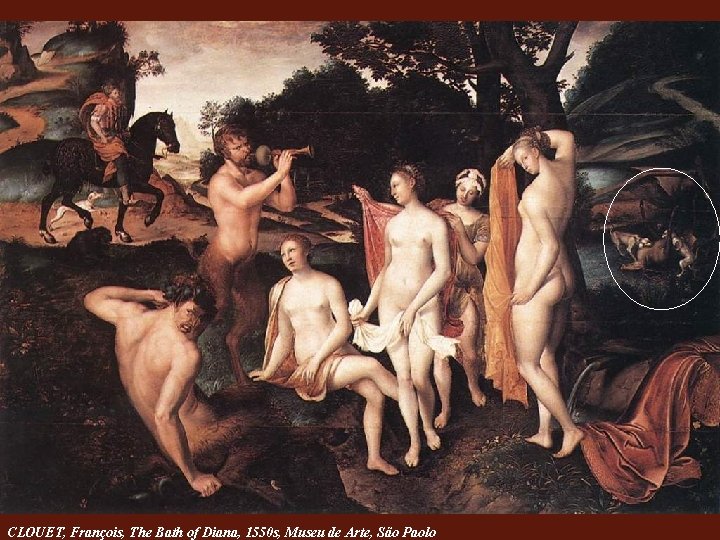CLOUET, François, The Bath of Diana, 1550 s, Museu de Arte, São Paolo 