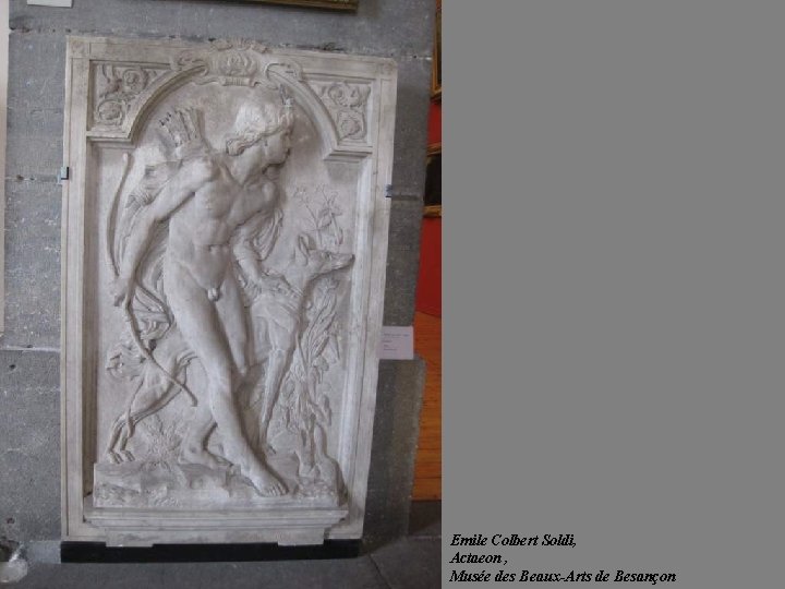 Emile Colbert Soldi, Actaeon , Musée des Beaux-Arts de Besançon 