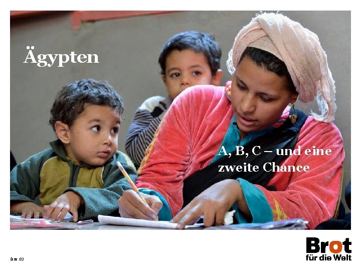 Ägypten A, B, C – und eine zweite Chance Seite /22 