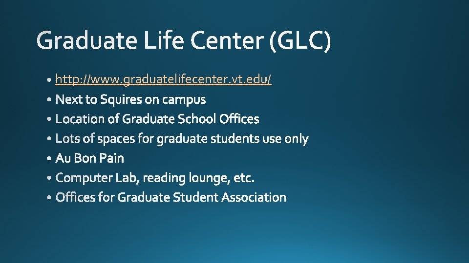 http: //www. graduatelifecenter. vt. edu/ 