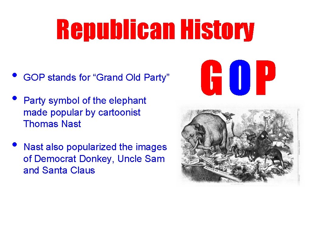 North Carolina Republicans Who We Are and What