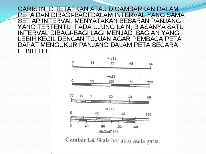 GARIS INI DITETAPKAN ATAU DIGAMBARKAN DALAM PETA DAN DIBAGI-BAGI DALAM INTERVAL YANG SAMA, SETIAP
