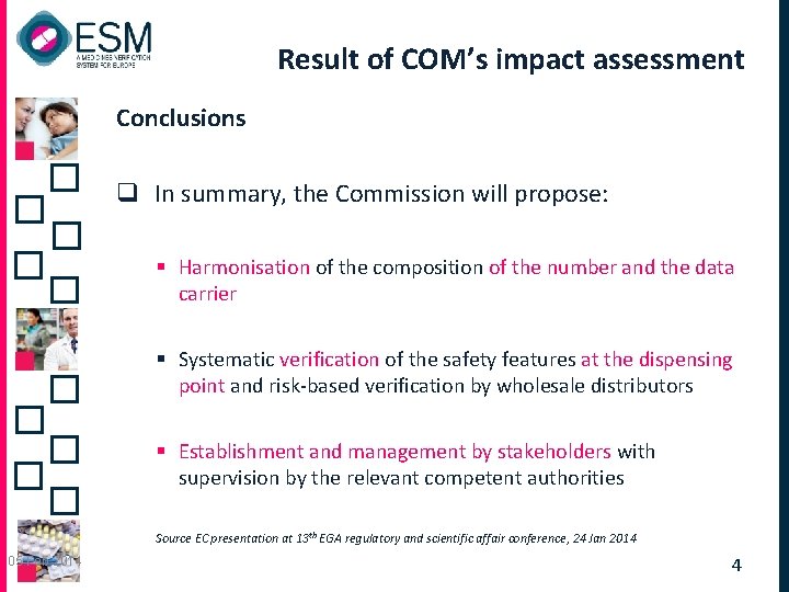 Result of COM’s impact assessment Conclusions q In summary, the Commission will propose: § Result of COM’s impact assessment Conclusions q In summary, the Commission will propose: §