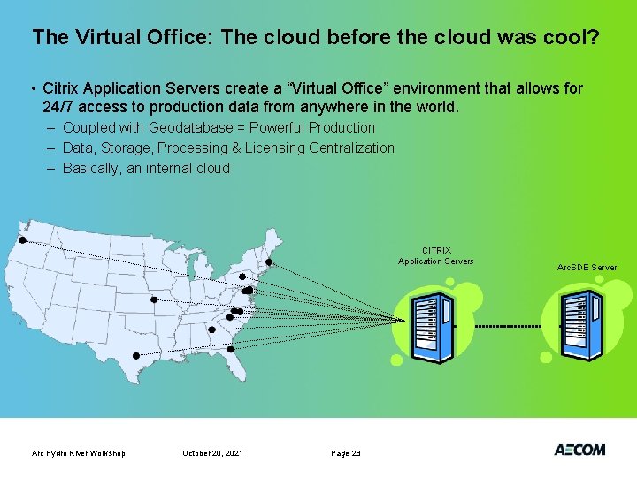 The Virtual Office: The cloud before the cloud was cool? • Citrix Application Servers